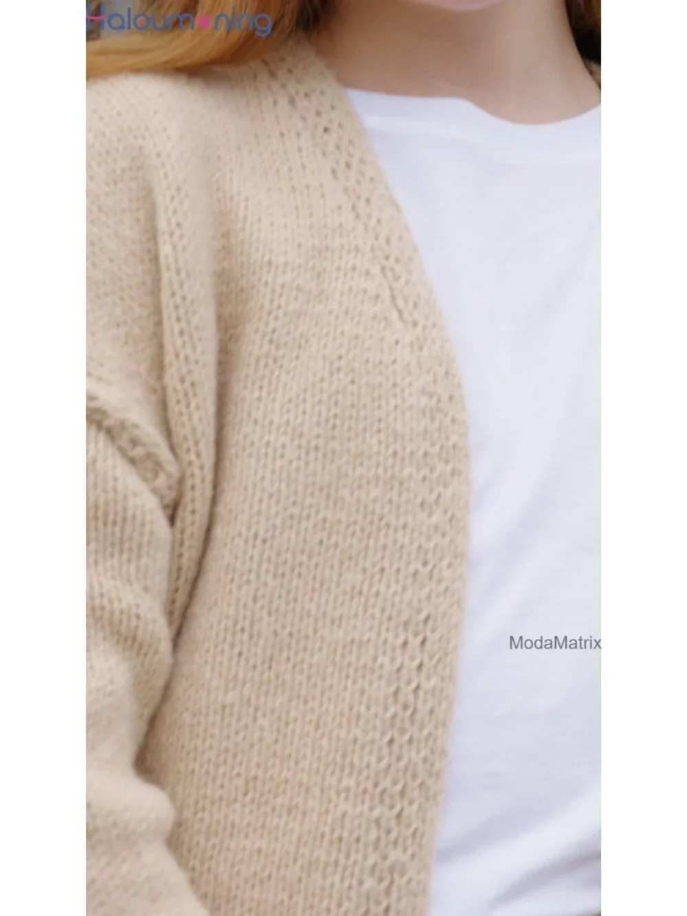 Girls Oversized Chunky Knit Open Front Long Sleeve Cardigan